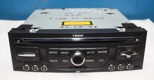 Autoradio Radio CD MP3 Navi Bluetooth 96661984XT BE6426 Peugeot 3008 I 0U_ Bj.09 - Bild 1 von 4