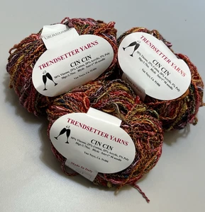 Trendsetter CIN CIN Yarn MOZANBIQUE#06 50gr ea. Set of 3 - Picture 1 of 7