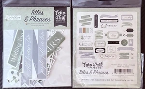 Piezas de títulos y frases de papel Echo Park ~ BONITAS ~ ¡Envío rápido! - Imagen 1 de 1