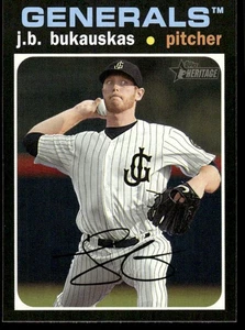 2020 Topps Heritage Minor League J.B. Bukauskas Jackson Generals #82 - Picture 1 of 2