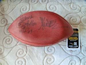 James Lofton Marcus Allen Stram signed football official NFL ball autograph JSA - Picture 1 of 4