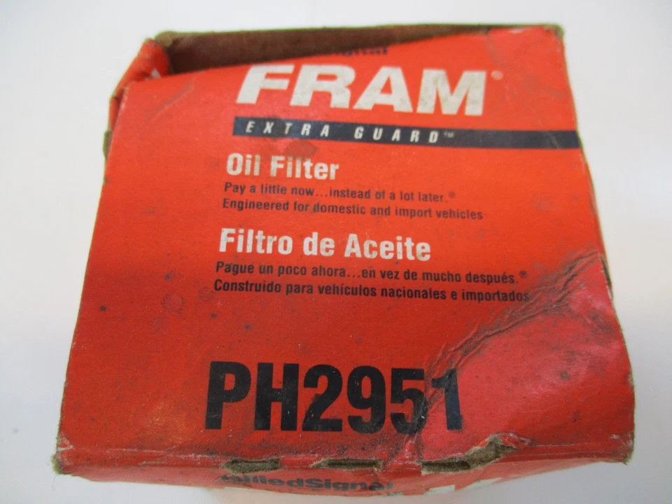Filtro de aceite de motor - Marco protector adicional PH2951 Ford Nissan Toyota Suzuki Chevrolet GM Foto 1 de 3