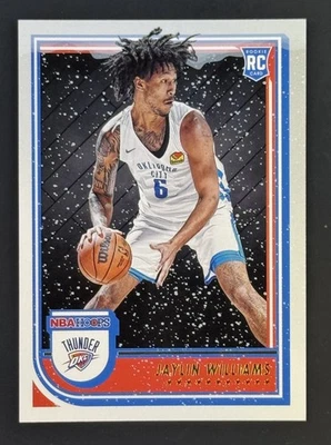 2022-23 Panini NBA Hoops - Rookies Jaylin Williams #269 Winter (RC) - Image 1 of 2