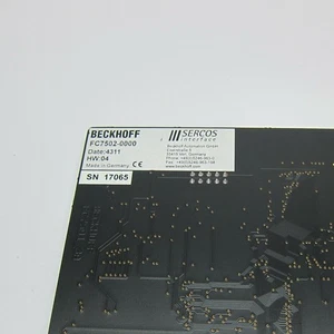Beckhoff FC7502 FC7502-0000 SERCOS Interface 2 Channels PCI Card - Afbeelding 1 van 1