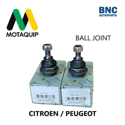 Par de juntas de bola inferior para Peugeot Partner de 2008 a 2019 - MQ Foto 1 de 2