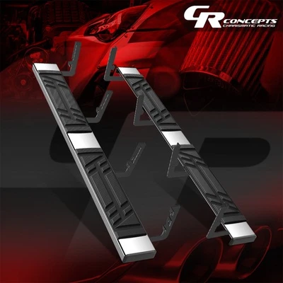 Barras de peldaños de estriberas de 6,5" para Dodge Ram 1500 2500 3500 2002-2009 cabina regular Foto 1 de 4