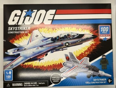 Forever Clever GI Joe Skystriker Construction Set MIB RETRO KRE-O COMPLETE - Image 1 of 2