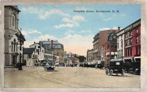Congress Street Portsmouth NH postcard 4.9 - Picture 1 of 2