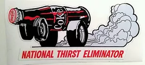 Coke Thirst eliminator decal hot rod rat rod vintage look gasser drag race L 46 - Bild 1 von 1
