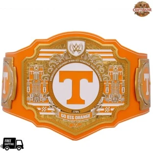 Tennessee Volunteers legacy Title Belt Replica Wrestling Championship 2mm Brass - Picture 1 of 7