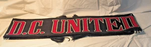 D.C. United FC scarf Black/Red/White 7Tx52L ex fringe - Picture 1 of 3