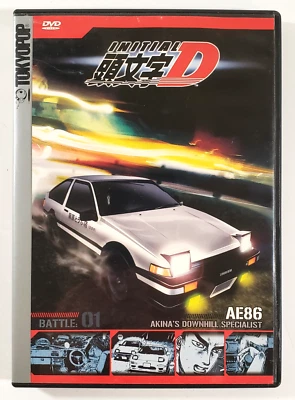 Initial D Battle 01: Akina's Downhill Specialist (DVD, 2003) Region 1 Subtitles - Image 1 of 4