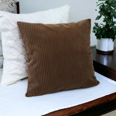 Kissenbezug 40X40 in 22 Größen Cord Samt Kissenhülle Dekokissen Kissen Velvet - Bild 1 von 3