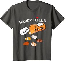 Happy Pill Guinea Pig Funny Animal Lover Teee Youth Unisex T-shirt