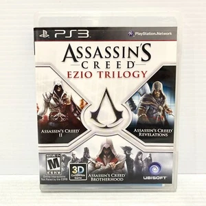Assassin's Creed: Ezio Trilogy + Manual - PS3 - Tested & Working - Free Postage - Picture 1 of 3