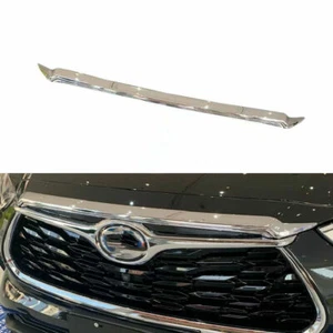 Ajuste para Toyota Highlander XU70 2020 2021 2022 capó delantero parrilla cubierta capó moldura - Imagen 1 de 5