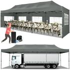 10X30 Canopy Stable Wedding Heavy Duty Pop Up Tents Gazebo With Sidewalls Party