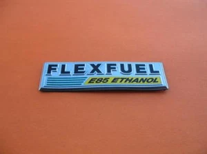 11 12 13 14 CHRYSLER 200 FLEX FUEL REAR TRUNK LID EMBLEM LOGO BADGE SIGN DECAL 3 - Picture 1 of 3