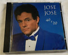 Jose Jose 40 Y 20 CD 10 Tracks. On Ariola. Made In Mexico! 3442-2-RL