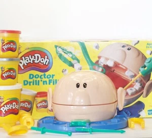 Juego de dentista Play-doh Doctor Drill 'n Fill 2000 - De colección, sin play-doh - Imagen 1 de 7