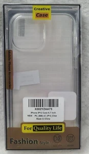 Funda transparente para iPhone 12 Pro Max de 6,7 pulgadas y 2 protectores de pantalla de vidrio templado - Imagen 1 de 4