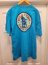 Men's Hooey “Hooey Mount” Blue Short Sleeve Graphic Crew T-Shirt sz XL New wTag