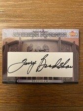 2021 President's Choice Solitaire 2.0 - Terry Bradshaw - Cut Auto Signed 1/1 NFL