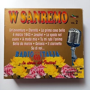 W SANREMO 1969-1988 - VOL. 2 (2003) 3CD BOX SET MADE IN ITALY - Picture 1 of 15