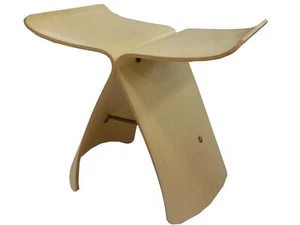 Sori Yanagi Butterfly Stool Maple S-0521MP-NT Tendo Chair JAPAN Authentic New - Picture 1 of 6
