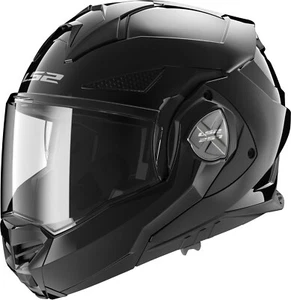 LS2 FF901 Advant X Solid Glossy Black ECE2206 Gr. XXL Motorradhelm Klapphelm - Bild 1 von 1