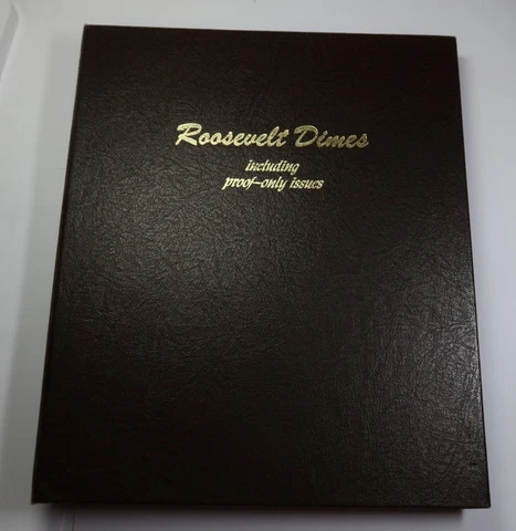 DANSCO 8125 Roosevelt Dimes Book Partially Complete Coin #35620T Cover