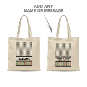 Keffiyeh Palestina Personalizado - Bolso de Mano - Kufiya Árabe Palestina - Imagen 1 de 14