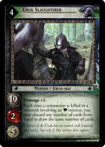 Lord of The Rings LOTR CCG TCG Black Rider 12R154 Uruk Slaughterer - Picture 1 of 1