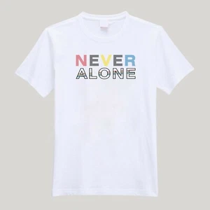 T-Shirt für Männer oder Frauen Never Alone schönes HD Print T Shirt kostenloser Versand - Bild 1 von 1