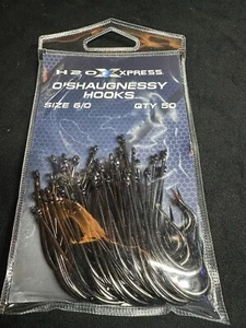 H20 XPRESS O'Shaugnessy Haken Größe 6/0 Menge 50 Neu - Bild 1 von 3