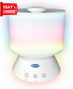 Ultrasonic Cool Mist Humidifier with Aromatherapy and LED Night Light Feature - Picture 1 of 12