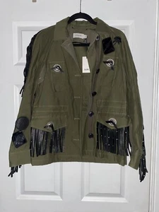 Coach Women's Western Military Jacket SZ 00 NWT - Picture 1 of 11