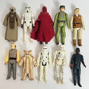 10 x Vintage Star Wars Figures Job Lot Bundle Original Kenner / Palitoy 70s 80s - Picture 1 of 10