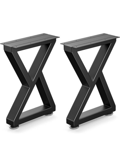  Lidengdeng Patas de metal ajustables para mesa, juego de 4 patas  para muebles, patas de mesa de centro de metal, patas de mesa de mesa de  altura de barra, para mesa