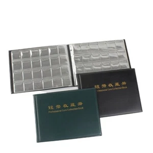 240 Coin Holder Collection Storage Collecting Money Penny Pockets Album Book Bag - Picture 1 of 12