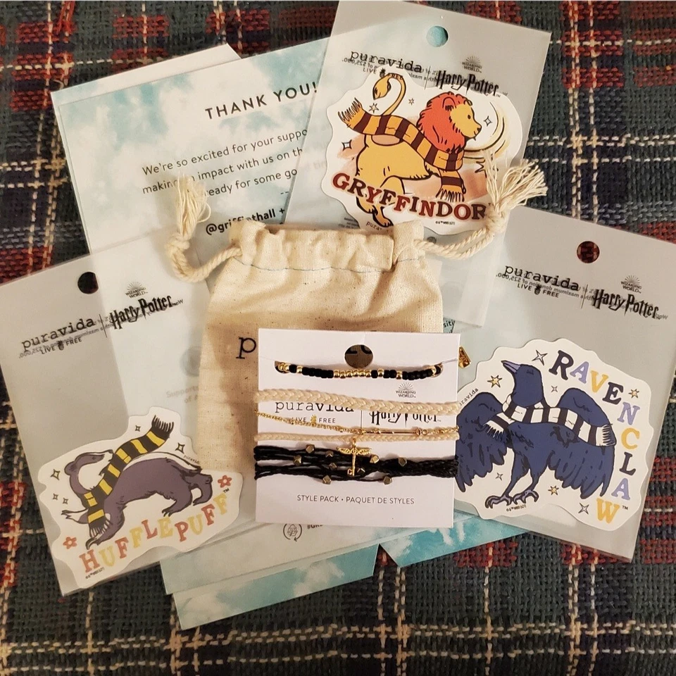 ⚡️РЕДКАЯ СНЯТАЯ С ПРОИЗВОДСТВА УПАКОВКА В СТИЛЕ ГАРРИ ПОТТЕРА PURA VIDA И 1 НАКЛЕЙКА!!️БЕСПЛАТНАЯ ДОСТАВКА В ТОТ ЖЕ ДЕНЬ - Изображение 1 из 4