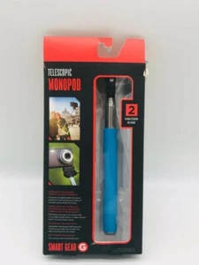 Smart Gear STG-6057-JB 42 in. Extendable Monopod Selfie Stick Blue open box..10 - Photo 1 sur 11