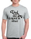 Father`s Day Gift T Shirt Dads Birthday Fathers Day Dad By Day Gamer By Night