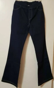 Avon Damen Slimwear Bootcut Blau Jeans Gummibund Hose Größe S/P - Bild 1 von 7