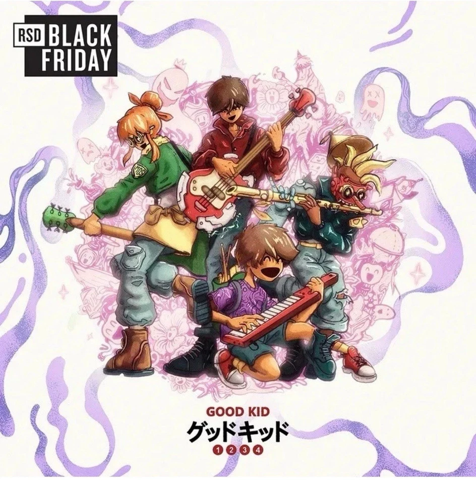 Good Kid GOOD KID 1 2 3 4 Limited RSD BF 2025 New Split Colored Vinyl 2 LP - Image 1 of 1