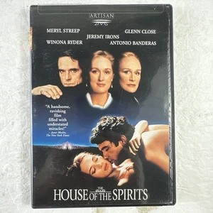 The House of the Spirits (DVD, 1993) Meryl Streep Winona Ryder With Insert - Imagen 1 de 2