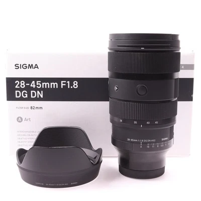 Sigma 28-45mm f1.8 DG DN Art Lens Full Frame For Sony E Mount -VM5823- - Image 1 of 4