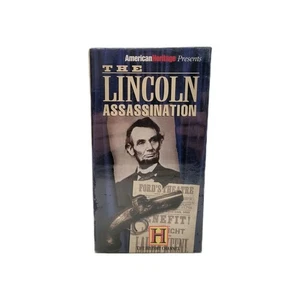 American Heritage Lincoln Assassination VHS 2-Volume Set Sealed History Channel - Bild 1 von 5