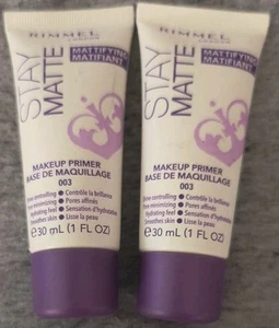 2X / RIMMEL Stay Matte Mattifying Hydrating Oil-Free Lightweight Makeup Primer - Picture 1 of 4