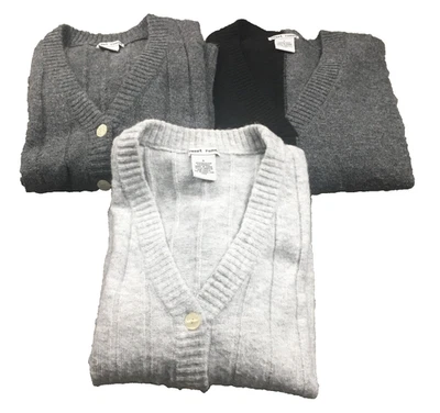 Lote de 3 suéteres y cárdigans Sweet Romeo para mujer talla S elásticos manga larga Foto 1 de 4